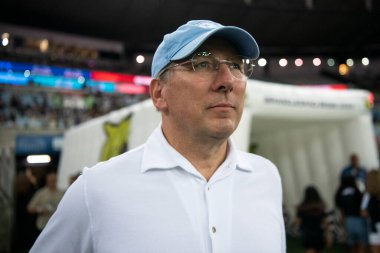 Rio de Janeiro, Rio de Janeiro, Brezilya - 18 Ekim 2024. Maracana Stadyumunda Botafogo x Criciuma.            