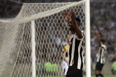 Rio de Janeiro, Rio de Janeiro, Brezilya - 18 Ekim 2024. Maracana Stadyumunda Botafogo x Criciuma.            