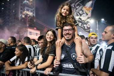 Rio de Janeiro (RJ), 23 / 10 / 2024 - BOTAFOGO X PENAROL (URU) - Libertadores 'li Nilton Santos' ta Botafogo x Penarol (URU) ile eşleşme.                               