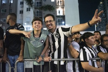 Rio de Janeiro (RJ), 23 / 10 / 2024 - BOTAFOGO X PENAROL (URU) - Libertadores 'li Nilton Santos' ta Botafogo x Penarol (URU) ile eşleşme.                               