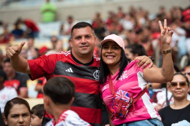 Rio de Janeiro (RJ), 26 / 10 / 2024 - FLAMENGO X JUVENTUDE - Maracan 'daki Brezilya Şampiyonası için Flamengo x Juventude arasındaki maç.           