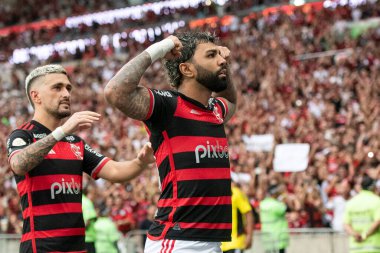 Rio de Janeiro (RJ), 26 / 10 / 2024 - FLAMENGO X JUVENTUDE - Maracan 'daki Brezilya Şampiyonası için Flamengo x Juventude arasındaki maç.           