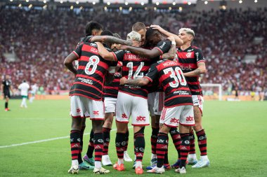 Rio de Janeiro (RJ), 26 / 10 / 2024 - FLAMENGO X JUVENTUDE - Maracan 'daki Brezilya Şampiyonası için Flamengo x Juventude arasındaki maç.           