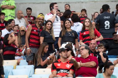 Rio de Janeiro (RJ), 26 / 10 / 2024 - FLAMENGO X JUVENTUDE - Maracan 'daki Brezilya Şampiyonası için Flamengo x Juventude arasındaki maç.           