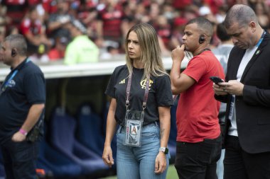 Rio de Janeiro (RJ), 26 / 10 / 2024 - FLAMENGO X JUVENTUDE - Maracan 'daki Brezilya Şampiyonası için Flamengo x Juventude arasındaki maç.           