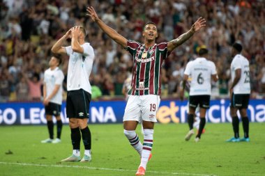 Rio de Janeiro (RJ), 11 / 01 / 2024 - FLUMINENSE X GREMIO - Brezilya Şampiyonası için Maracan 'da Fluminense x Gremio arasında maç.                     