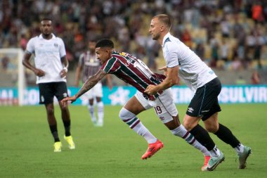 Rio de Janeiro (RJ), 11 / 01 / 2024 - FLUMINENSE X GREMIO - Brezilya Şampiyonası için Maracan 'da Fluminense x Gremio arasında maç.                     