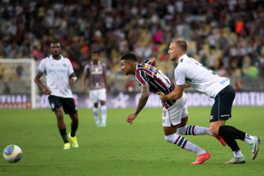 Rio de Janeiro (RJ), 11 / 01 / 2024 - FLUMINENSE X GREMIO - Brezilya Şampiyonası için Maracan 'da Fluminense x Gremio arasında maç.                     