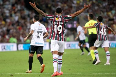 Rio de Janeiro (RJ), 11 / 01 / 2024 - FLUMINENSE X GREMIO - Brezilya Şampiyonası için Maracan 'da Fluminense x Gremio arasında maç.                     