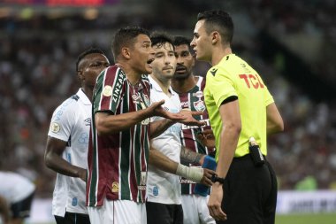 Rio de Janeiro (RJ), 11 / 01 / 2024 - FLUMINENSE X GREMIO - Brezilya Şampiyonası için Maracan 'da Fluminense x Gremio arasında maç.                     