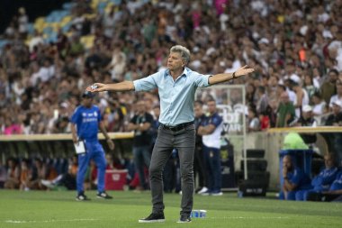 Rio de Janeiro (RJ), 11 / 01 / 2024 - FLUMINENSE X GREMIO - Brezilya Şampiyonası için Maracan 'da Fluminense x Gremio arasında maç.                     