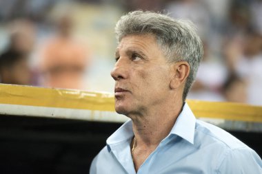 Rio de Janeiro (RJ), 11 / 01 / 2024 - FLUMINENSE X GREMIO - Brezilya Şampiyonası için Maracan 'da Fluminense x Gremio arasında maç.                     