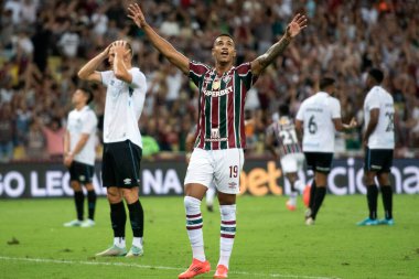 Rio de Janeiro (RJ), 11 / 01 / 2024 - FLUMINENSE X GREMIO - Brezilya Şampiyonası için Maracan 'da Fluminense x Gremio arasında maç.                     