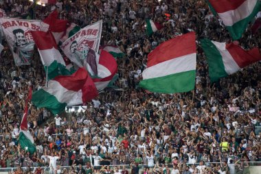Rio de Janeiro (RJ), 11 / 01 / 2024 - FLUMINENSE X GREMIO - Brezilya Şampiyonası için Maracan 'da Fluminense x Gremio arasında maç.                     
