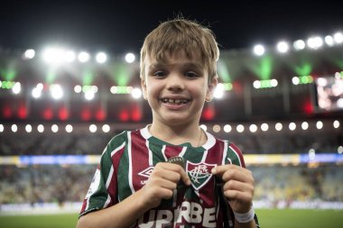 Rio de Janeiro (RJ), 11 / 01 / 2024 - FLUMINENSE X GREMIO - Brezilya Şampiyonası için Maracan 'da Fluminense x Gremio arasında maç.                     
