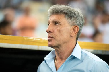 Rio de Janeiro (RJ), 11 / 01 / 2024 - FLUMINENSE X GREMIO - Brezilya Şampiyonası için Maracan 'da Fluminense x Gremio arasında maç.                     