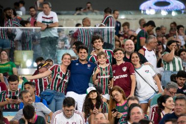 Rio de Janeiro (RJ), 11 / 01 / 2024 - FLUMINENSE X GREMIO - Brezilya Şampiyonası için Maracan 'da Fluminense x Gremio arasında maç.                     