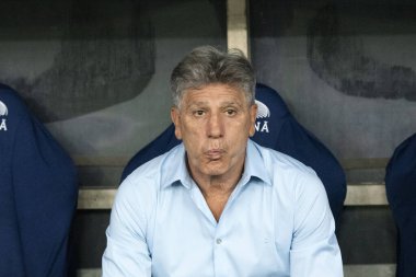 Rio de Janeiro (RJ), 11 / 01 / 2024 - FLUMINENSE X GREMIO - Brezilya Şampiyonası için Maracan 'da Fluminense x Gremio arasında maç.                     