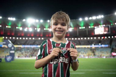 Rio de Janeiro (RJ), 11 / 01 / 2024 - FLUMINENSE X GREMIO - Brezilya Şampiyonası için Maracan 'da Fluminense x Gremio arasında maç.                     