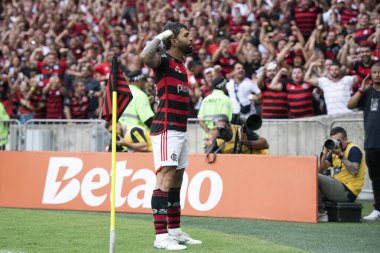 Rio de Janeiro (RJ), 03 / 11 / 2024 - FLAMENGO X ATLETICO MG - Maracana 'daki Brezilya Kupası finali için Flamengo x Atletico MG arasında maç.                         