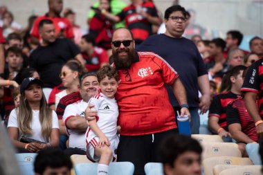 Rio de Janeiro (RJ), 03 / 11 / 2024 - FLAMENGO X ATLETICO MG - Maracana 'daki Brezilya Kupası finali için Flamengo x Atletico MG arasında maç.                         