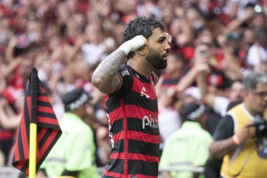 Rio de Janeiro (RJ), 03 / 11 / 2024 - FLAMENGO X ATLETICO MG - Maracana 'daki Brezilya Kupası finali için Flamengo x Atletico MG arasında maç.                         