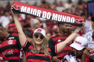 Rio de Janeiro (RJ), 03 / 11 / 2024 - FLAMENGO X ATLETICO MG - Maracana 'daki Brezilya Kupası finali için Flamengo x Atletico MG arasında maç.                         