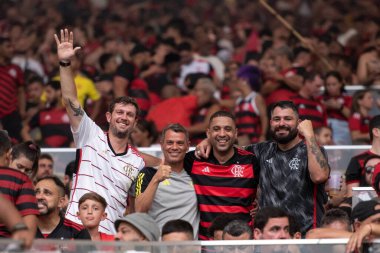 Rio de Janeiro (RJ), 03 / 11 / 2024 - FLAMENGO X ATLETICO MG - Maracana 'daki Brezilya Kupası finali için Flamengo x Atletico MG arasında maç.                         