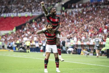 Rio de Janeiro (RJ), 03 / 11 / 2024 - FLAMENGO X ATLETICO MG - Maracana 'daki Brezilya Kupası finali için Flamengo x Atletico MG arasında maç.                         