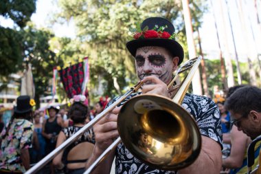 Rio de Janeiro (RJ), 02 / 11 / 2024 - 1-3 Kasım tarihleri arasında Catete 'deki Cumhuriyet Müzesi' nde Ölüler Günü 'nün Kutlanması.    