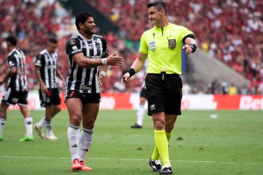 Rio de Janeiro (RJ), 03 / 11 / 2024 - FLAMENGO X ATLETICO MG - Maracana 'daki Brezilya Kupası finali için Flamengo x Atletico MG arasında maç.                         
