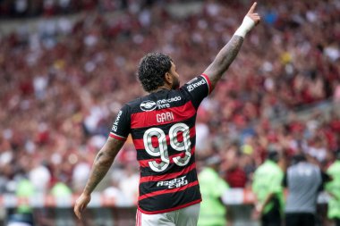 Rio de Janeiro (RJ), 03 / 11 / 2024 - FLAMENGO X ATLETICO MG - Maracana 'daki Brezilya Kupası finali için Flamengo x Atletico MG arasında maç.                         