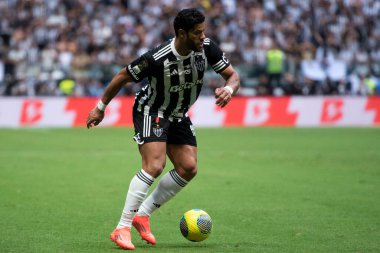 Rio de Janeiro (RJ), 10 / 11 / 2024 - FLAMENGO X ATLETICO MG - Atletico MG x Flamengo Brezilya Kupası finalinin ikinci maçı MRV Arena 'da.                       