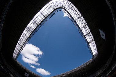 Rio de Janeiro (RJ), 10 / 11 / 2024 - FLAMENGO X ATLETICO MG - Atletico MG x Flamengo Brezilya Kupası finalinin ikinci maçı MRV Arena 'da.                       