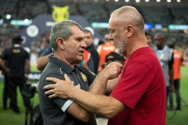 Rio de Janeiro, Rio de Janeiro, Brezilya - 26 Kasım 2024. Brezilya Şampiyonası için Fluminense x Criciuma.                    