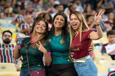 Rio de Janeiro, Rio de Janeiro, Brezilya - 26 Kasım 2024. Brezilya Şampiyonası için Fluminense x Criciuma.                    