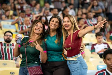 Rio de Janeiro, Rio de Janeiro, Brezilya - 26 Kasım 2024. Brezilya Şampiyonası için Fluminense x Criciuma.                    