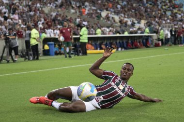 Rio de Janeiro, Rio de Janeiro, Brezilya - 26 Kasım 2024. Brezilya Şampiyonası için Fluminense x Criciuma.                    