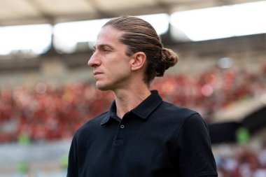 Rio de Janeiro (RJ), 01 / 12 / 2024 - FLAMENGO X INTERNACIONAL - Maracan 'daki Brezilya Şampiyonası için Flamengo x Internacional.                                 