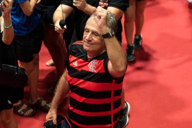 Rio de Janeiro, Rio de Janeiro, Brezilya - 09 Aralık 2024. Flamengo Yarış Kulüpleri Başkanlık Seçimleri.  