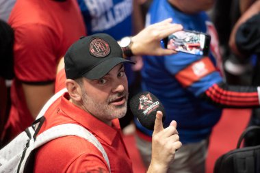 Rio de Janeiro, Rio de Janeiro, Brezilya - 09 Aralık 2024. Flamengo Yarış Kulüpleri Başkanlık Seçimleri.  