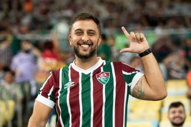Rio de Janeiro, Rio de Janeiro, Brezilya - 05 Aralık 2024. Brezilya şampiyonluğu için Fluminense x Cuiaba.                   