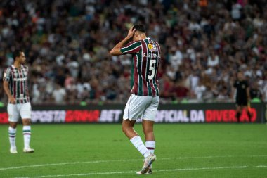 Rio de Janeiro, Rio de Janeiro, Brezilya - 05 Aralık 2024. Brezilya şampiyonluğu için Fluminense x Cuiaba.                   