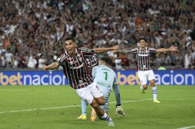 Rio de Janeiro, Rio de Janeiro, Brezilya - 05 Aralık 2024. Brezilya şampiyonluğu için Fluminense x Cuiaba.                   