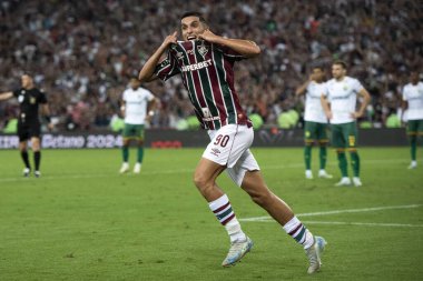 Rio de Janeiro, Rio de Janeiro, Brezilya - 05 Aralık 2024. Brezilya şampiyonluğu için Fluminense x Cuiaba.                   