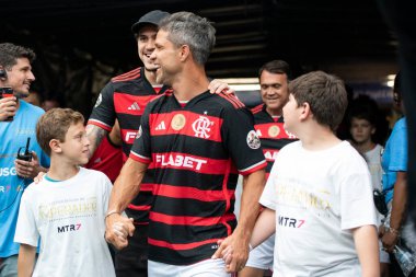 Rio de Janeiro (RJ), 15/12/2024 - Imperador Adriano. Flamengo x Amigos da Italia Maracana 'da.                 