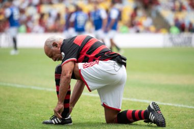 Rio de Janeiro (RJ), 15/12/2024 - Imperador Adriano. Flamengo x Amigos da Italia Maracana 'da.                 