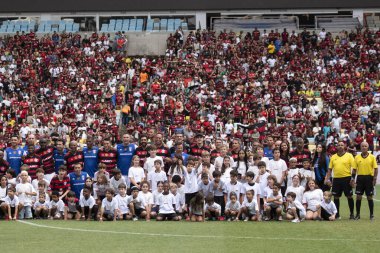 Rio de Janeiro (RJ), 15/12/2024 - Imperador Adriano. Flamengo x Amigos da Italia Maracana 'da.                 