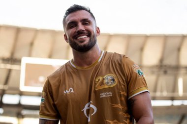 Rio de Janeiro (RJ), 12 / 28 / 2024 - 2024 All-STAR GAME - Arthur Picoli, eski BBB ve iş adamı. Brezilya 'nın Zico' nun düzenlediği en büyük yardım etkinliği olan Maracan 'daki 20..