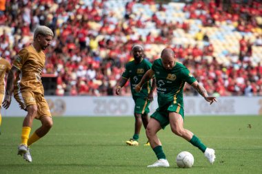 Rio de Janeiro (RJ), 12 / 28 / 2024 - GAME of the Starars 2024 - Diogo Nogueira, şarkıcı ve besteci. Maracan 'daki Yıldızlar Oyunu' nun 20. 'si. Zico' nun düzenlediği en büyük hayır etkinliği..